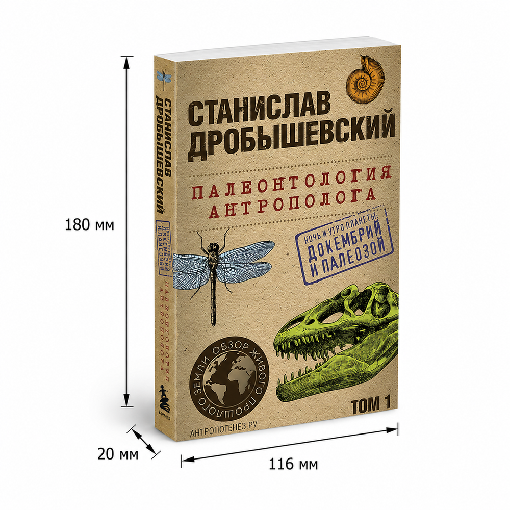 Книга Палеонтология антрополога Том 1 Докембрий и палеозой — Станислав Дробышевский