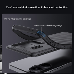 Чехол от Nillkin с встроенным магнитом для Xiaomi Poco F7, серия CamShield Pro Magnetic Case