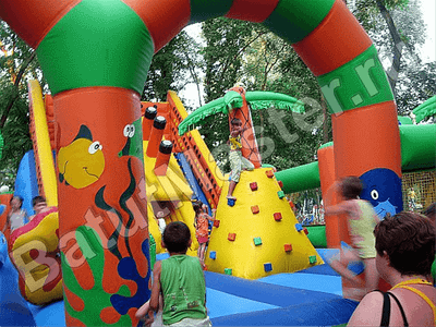 Коммерческий надувной батут "Оазис"