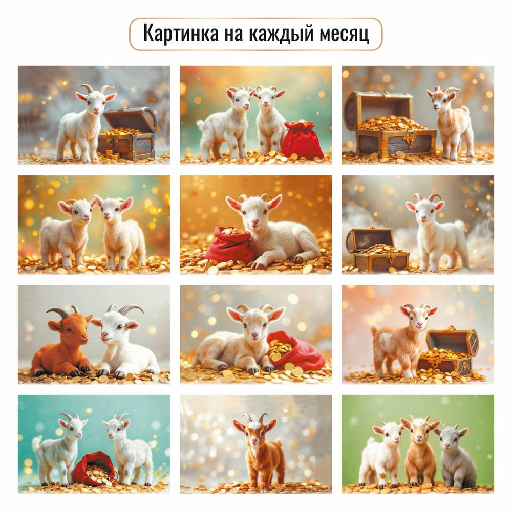 Календарь-домик вертикальный 2027 "Символ года" 10084 (Квадра)