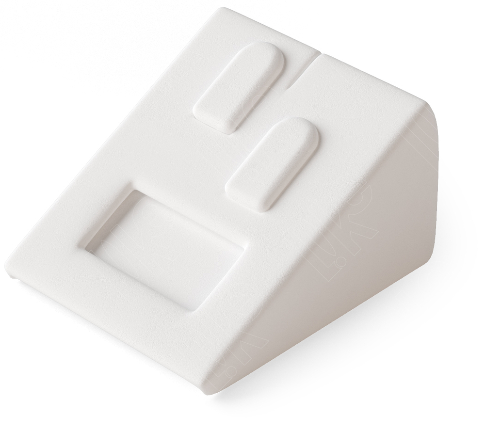 Вкладыш 08/стойка/для 2 колец/2 вертикальных язычка/окошко д/бирки/прорезь для нитки