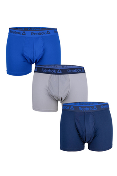 Мужские спортивные боксеры Reebok Mens Short Sports Trunk Buddy - collegiate navy/cool shadow/cobalt