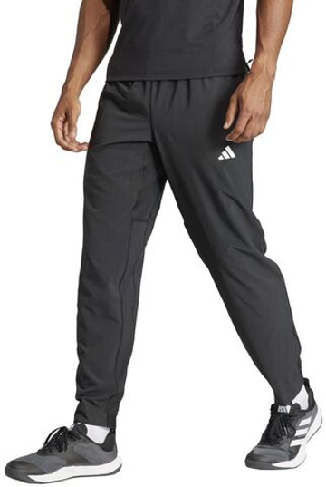 Мужские теннисные штаны Adidas Train Essentials Woven - черный