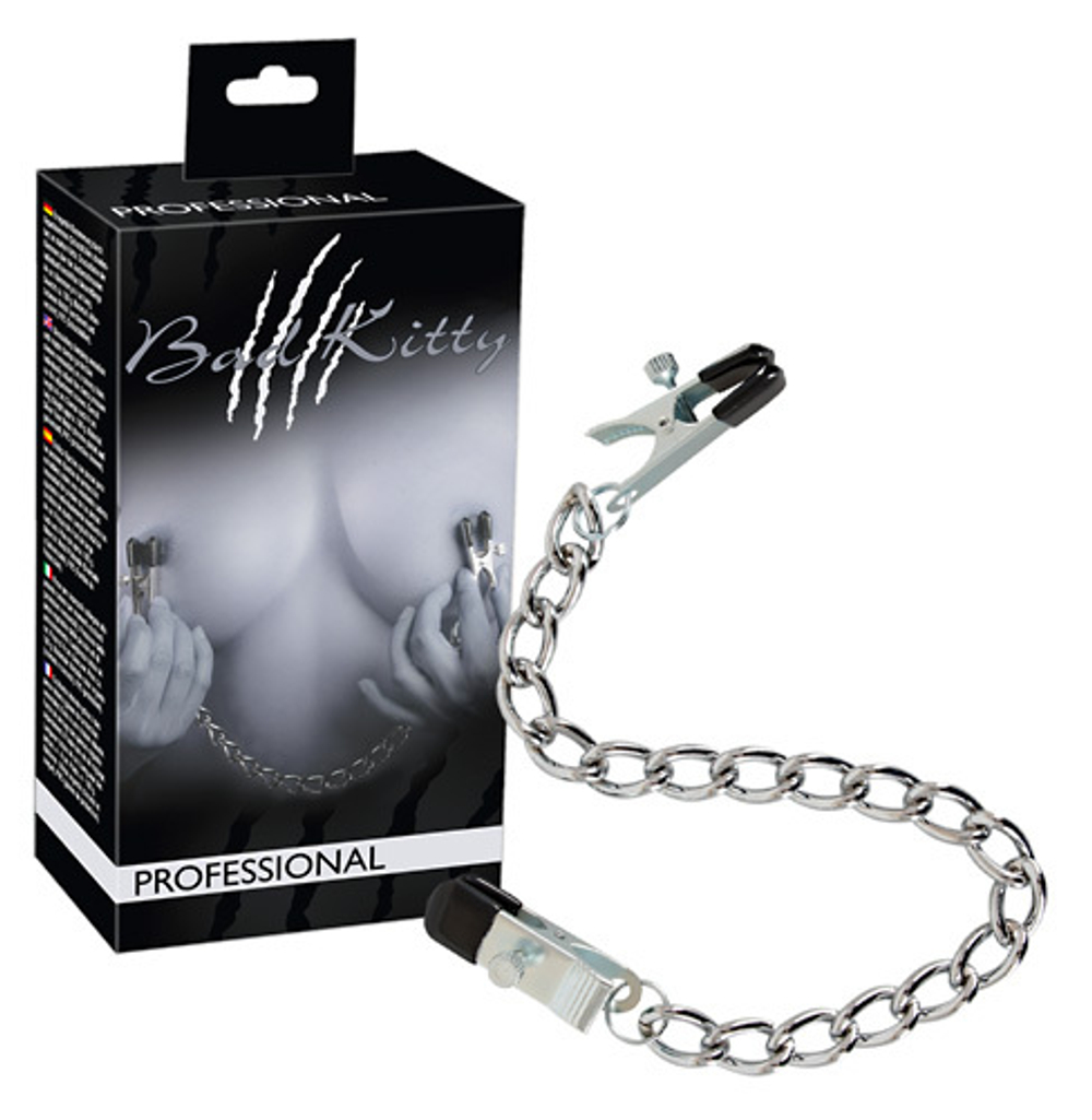 Kette mit Klemmen - Зажимы на соски