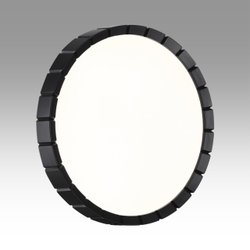 7649/CL PALE SN 142 Светильник пластик/белый/черный LED 30Вт 4000К D336 IP43 ATABI BLACK