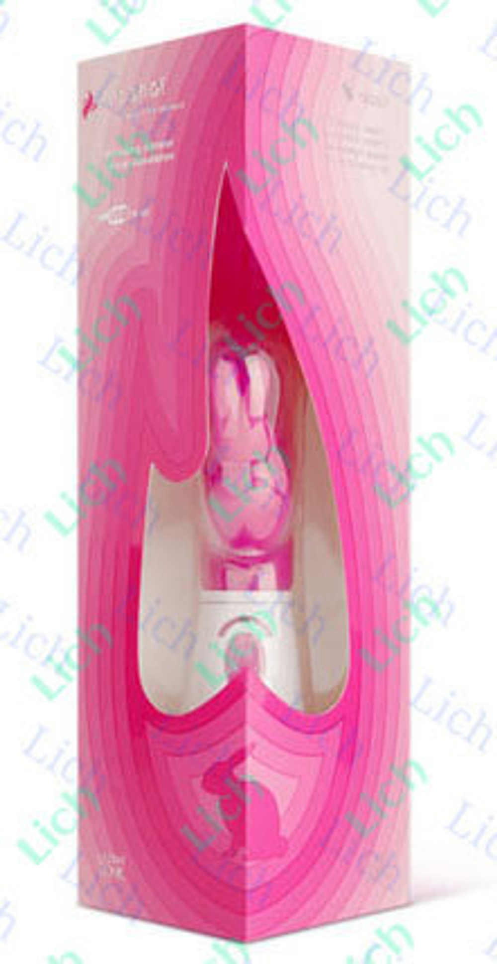 Самонагревающийся розовый вибратор в виде кролика Hot Shot, 26.4 см