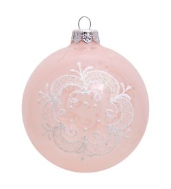 Элита НФШ-1216/2 Набор ел.украшений Шар 2шт «Снежинка» 85 мм