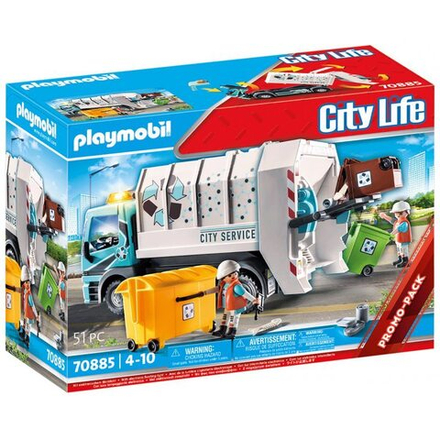 Playmobil - Мусоровоз со световым сигналом 70885