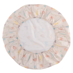 Простыня детская круглая на резинке 75х75х20 Tkano Tiny world Animalia world