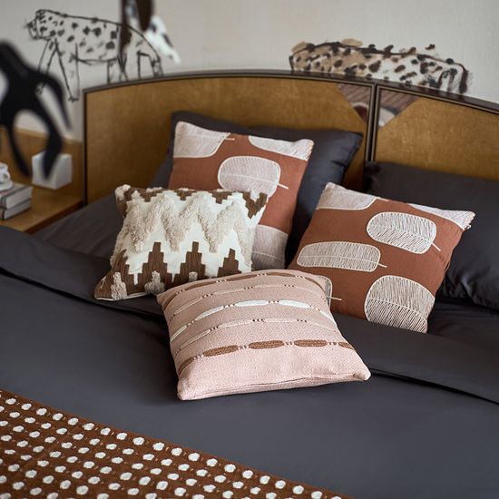 Подушка декоративная feather mood из коллекции ethnic, 45х45 см