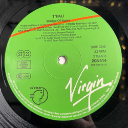 Винтажная виниловая пластинка LP T'Pau (Germany 1987)