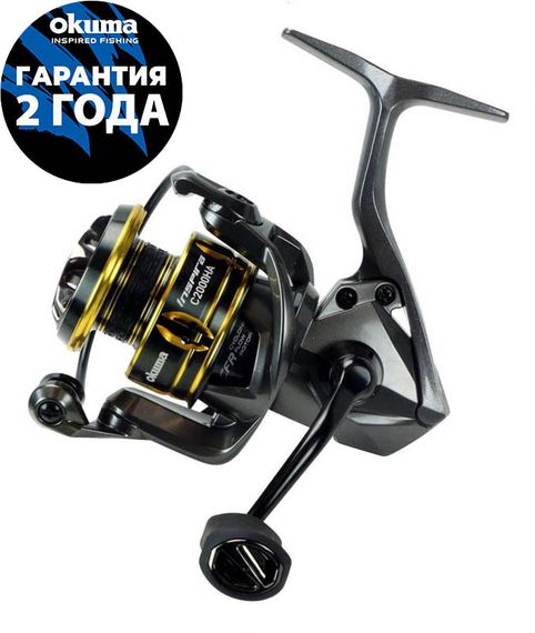 Катушка OKUMA Inspira C2000SA Spinning 5.2:1 Shallow Spool