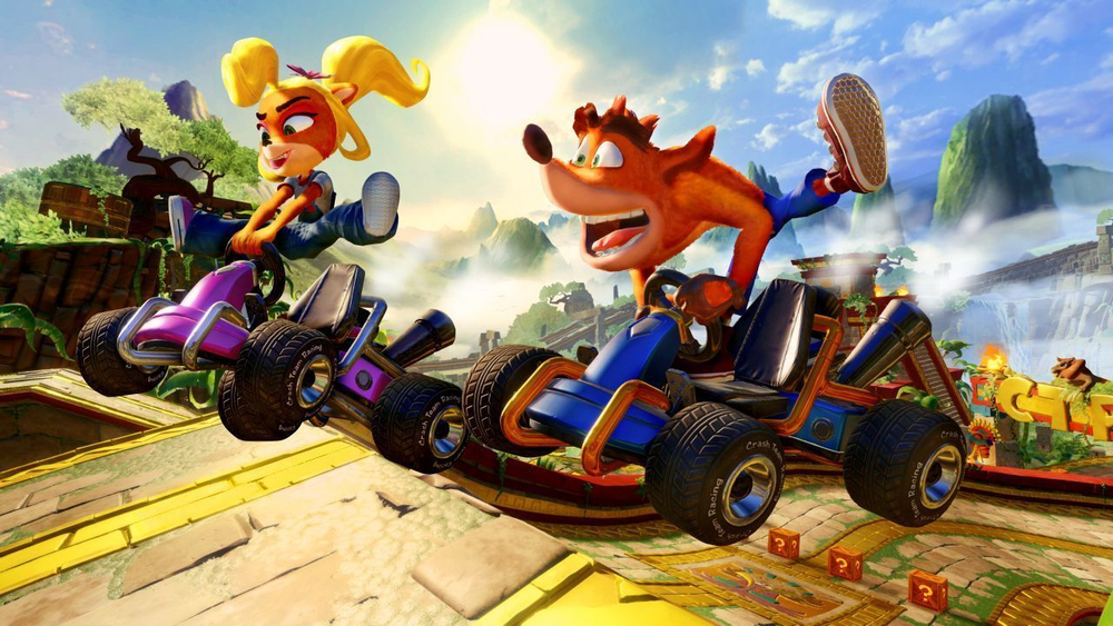 Crash Team Racing Nitro-Fueled (картридж для Nintendo Switch, полностью на английском языке)