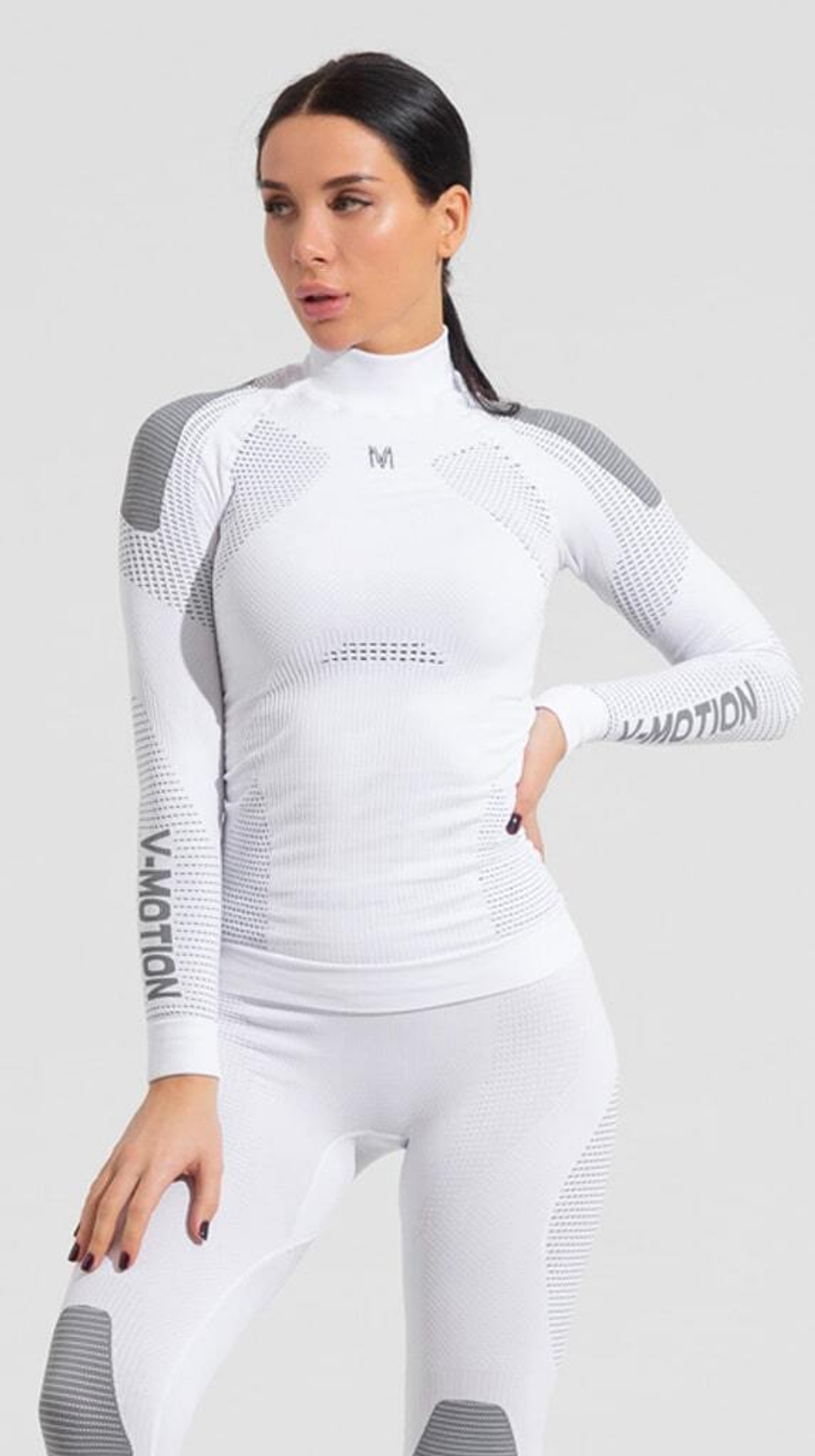 Термобельё женское ALPINESPORTS V-MOTION белый