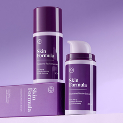 SKIN FORMULA Exosome Revive Serum Интенсиваная омолаживающая сыворотка с экзосомальным комплексом и пептидами, 30 мл
