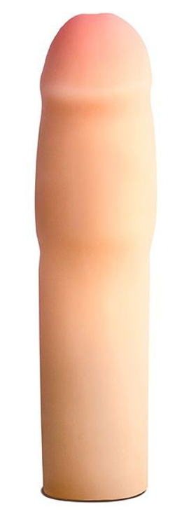 Телесная насадка-удлинитель на пенис PERFORMANCE 1.5INCH COCK XTENDER - 16 см.