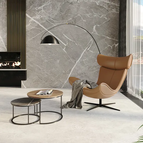 Кресло Toro, янтарная экокожа