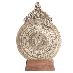 Лунный календарь 16.2см Hemisferium Lunar Calendar/Tidal Abacus бронза