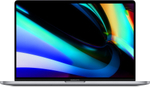 Ноутбук Apple MacBook Pro 16" A2141 (MVVK2RU/A) /Intel Core i9 9880H 2.3 ГГц/RAM 16GB/SSD 1024GB/Radeon Pro 5500M - 4 ГБ/3072*1920/Sonoma/Mac Os/Подсветка кл-ры: Да/серый. Состояние: B1