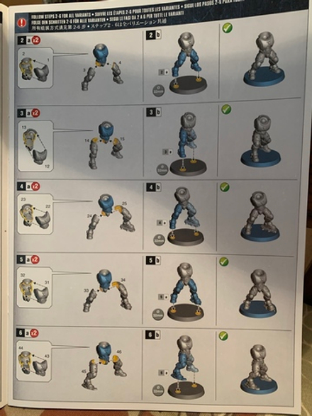 Primaris Infiltrators Схема сборки