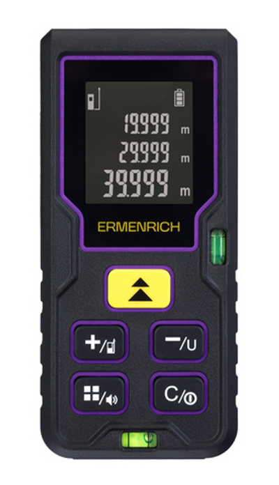 Лазерная рулетка Ermenrich Reel GD100, фиолетовый