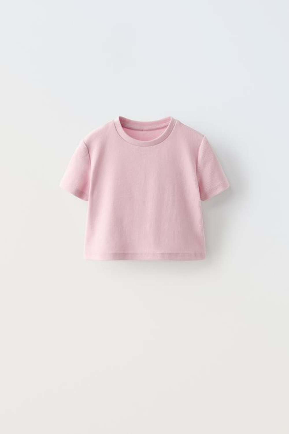 ZARA РУБАШКА В ПОЛОСКУ С ТОПОМ В РУБЧИК, СВЕТЛО-РОЗОВЫЙ