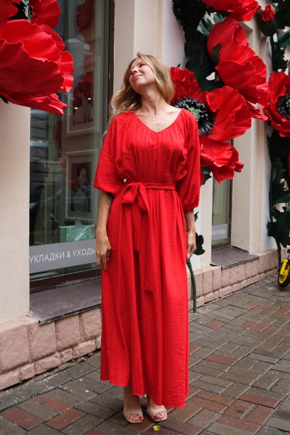 Платье льняное ЧИЛИ