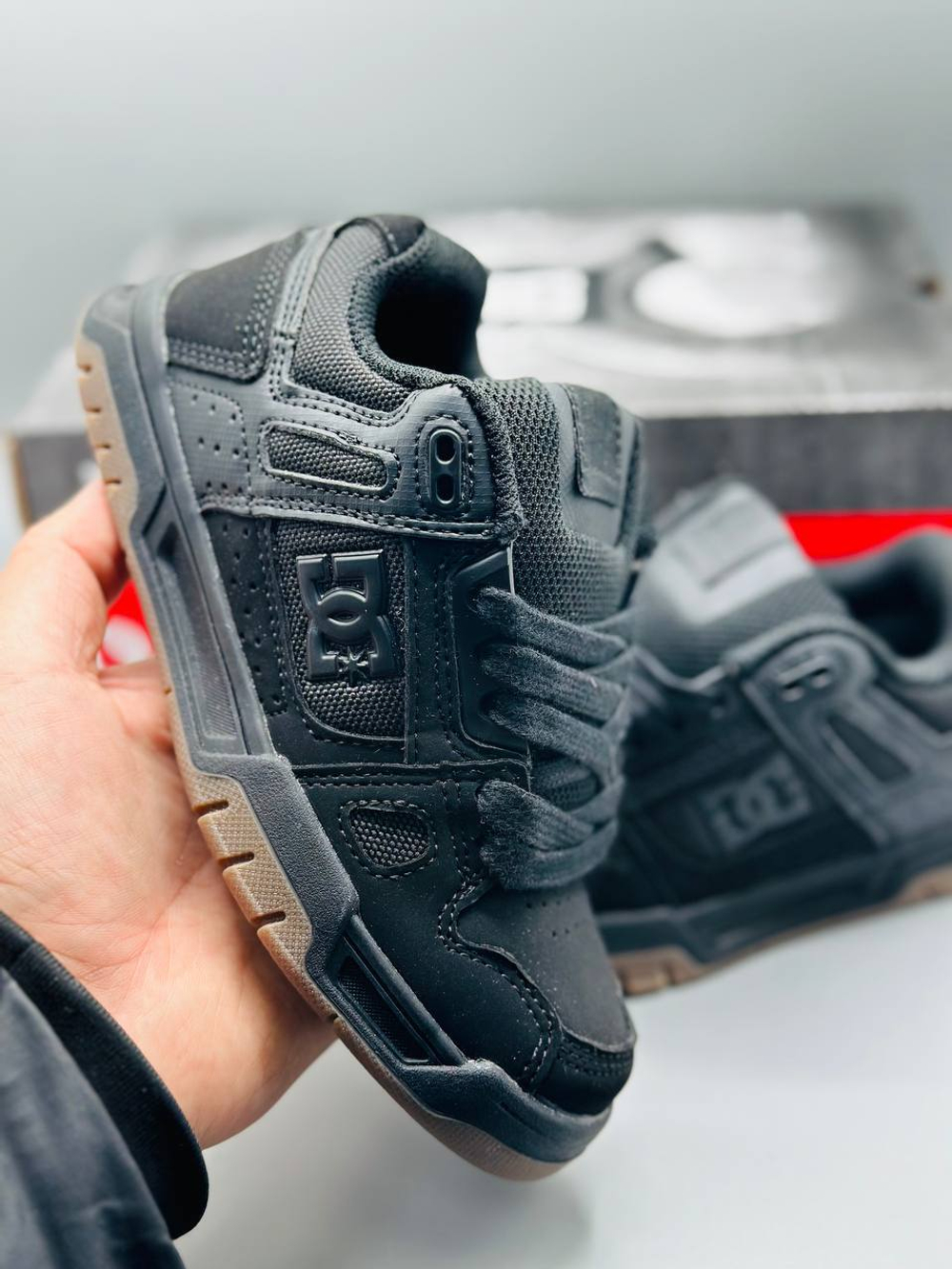 Детские дутые кроссовки DC shoes