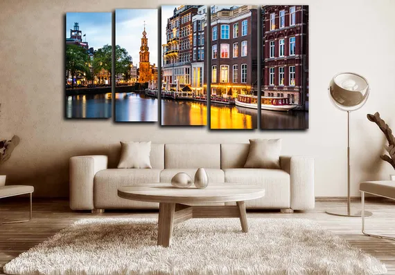 Модульная картина "Амстердам"