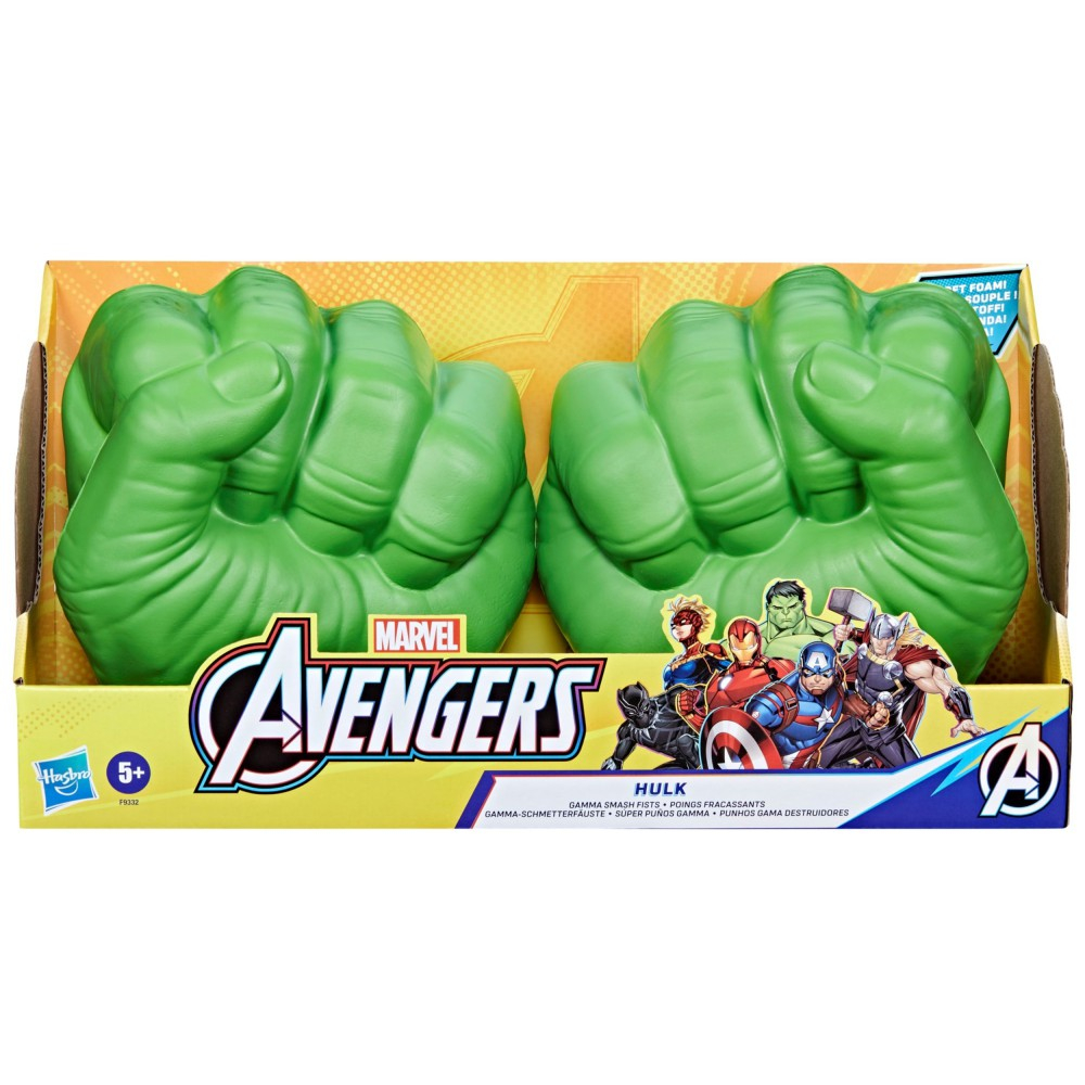 Hasbro Marvel Avengers - Кулаки Халка Gamma Smash Fists для ношения F9332