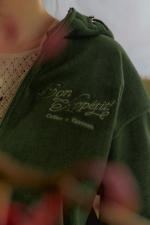 Худи Called a Garment Voyageur St Zip "Forest Green"