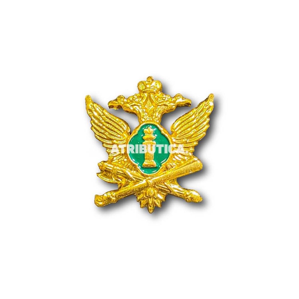 Эмблема ( Знак ) Петличная ( Петлица ) ФССП России Золотистая | ATRIBUTICASTORE.RU