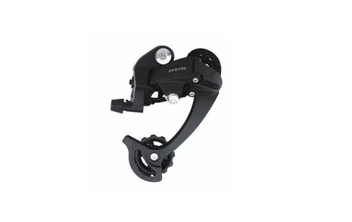 Переключатель задний SKILLFUL, 7 ск., крепление на "петух", 45T, совместим с Shimano