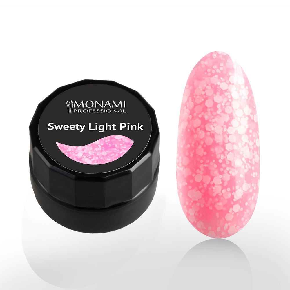 Monami Гель-лак Sweety Light Pink, 5 г