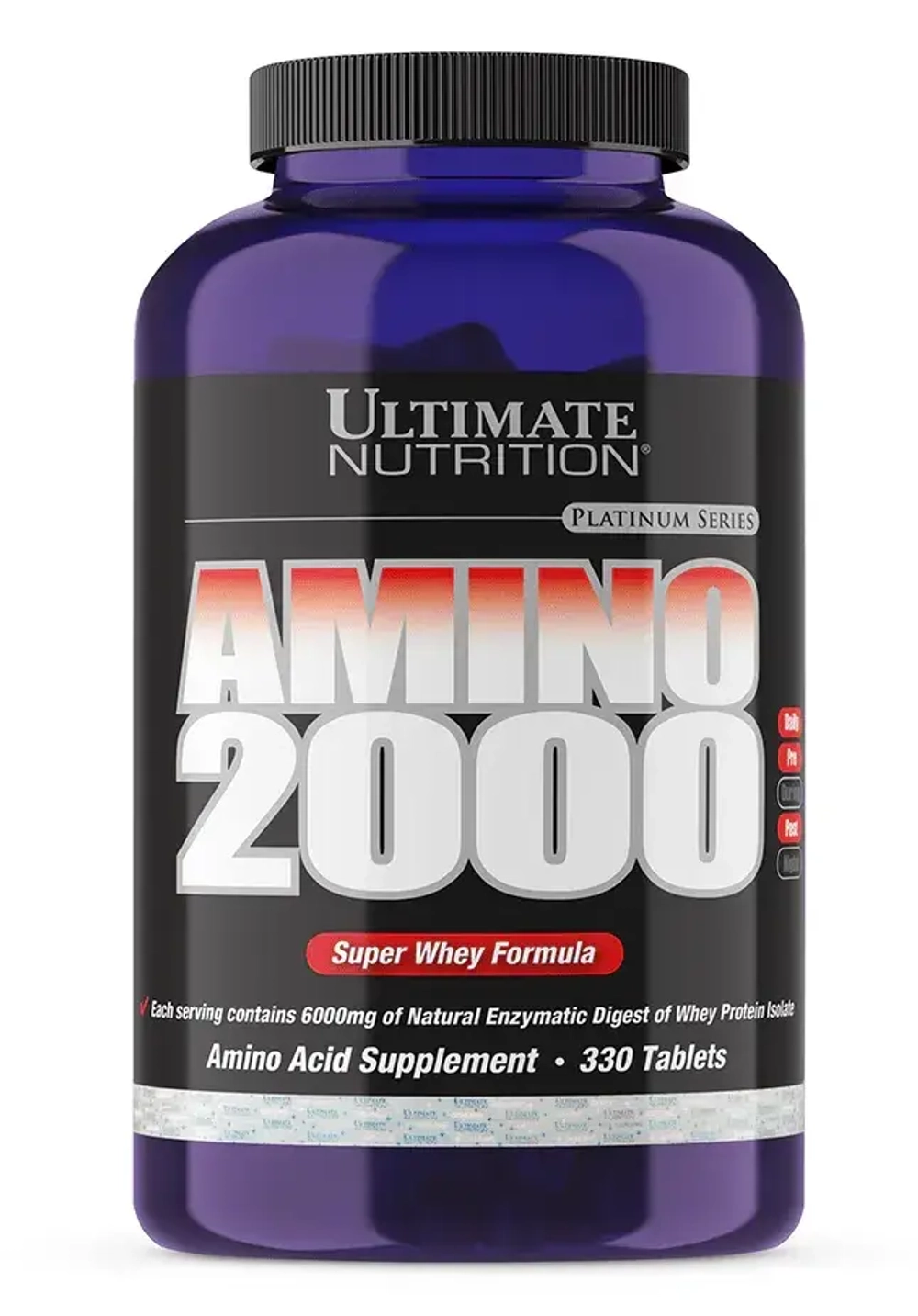 Ultimate Nutrition Amino 2000 330 Tablets , Аминокислоты