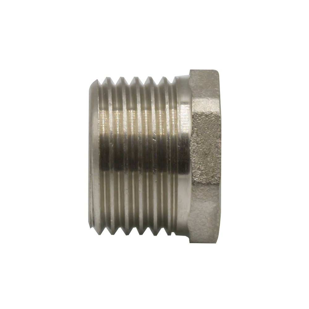 Футорка 1/2'' - 3/8'' нар/вн никель