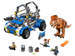 LEGO Jurassic World: Охотник на тираннозавра (Охота на Ти-рекса) 75918 — T-Rex Tracker — Лего Мир юрского периода