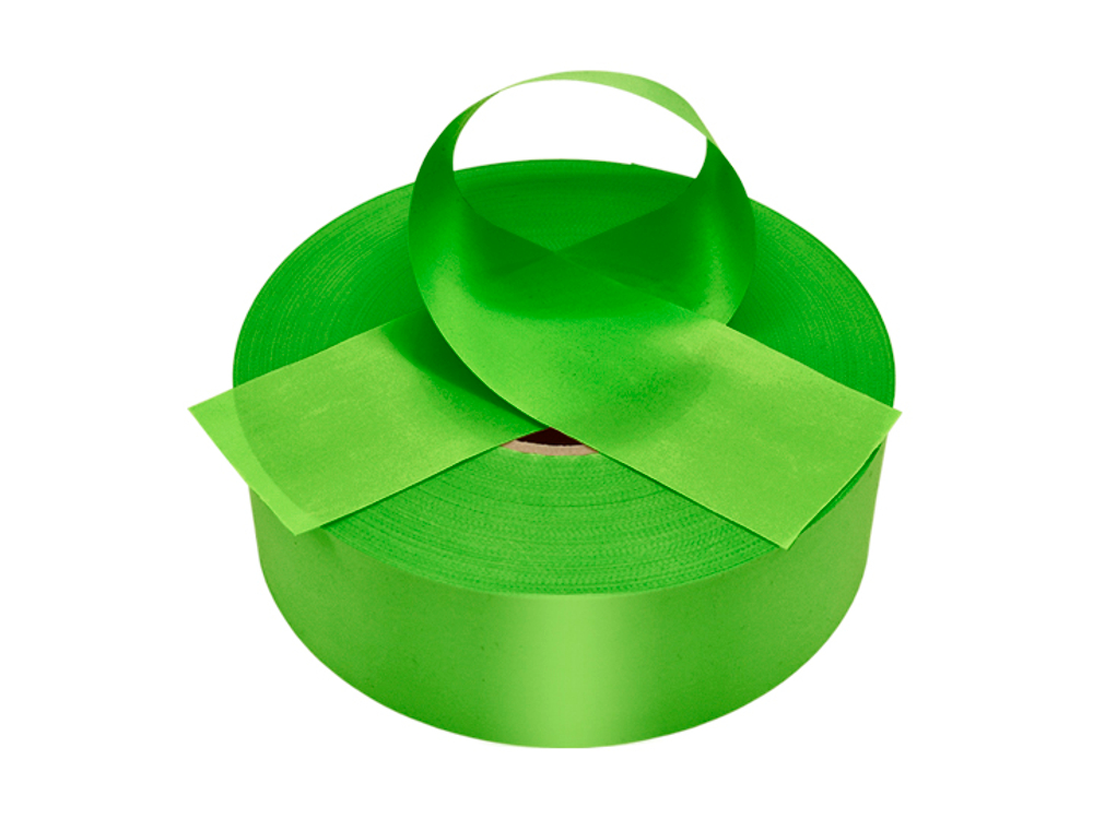 Лента плиссированная для наградных розеток. 091 зеленая