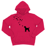 Толстовка "Черный терьер и бабочки"