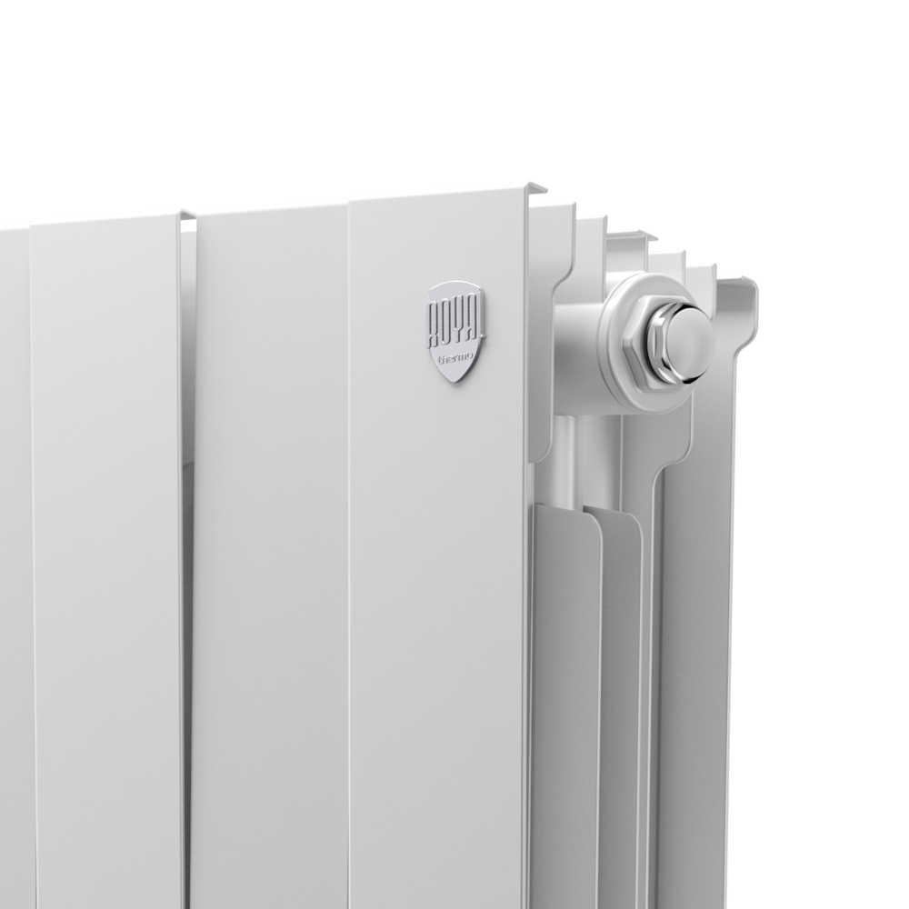 Радиатор биметаллический Royal Thermo PianoForte 200 Белый - 18 секц.