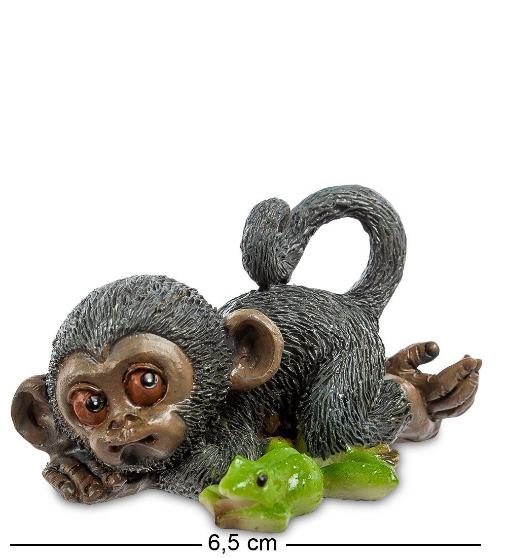 ED-277 Фигурка «Обезьяна с лягушонком»