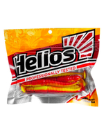 Виброхвост Helios Minoga 3,75"/9.5 см Golden Lime 5шт. (HS-17-048)