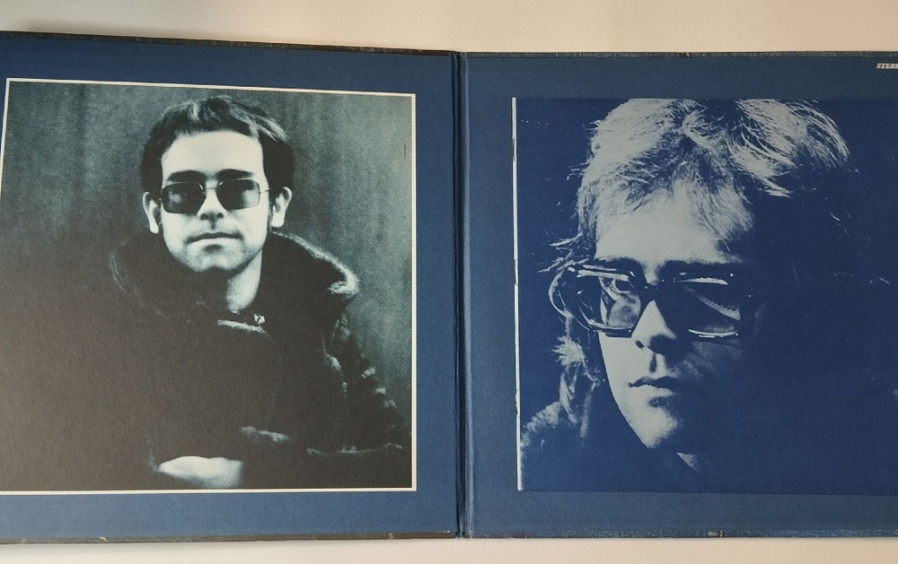 Винтажная виниловая пластинка LP Elton John Madman Across The Water (USA 1971) Tiny Dancer