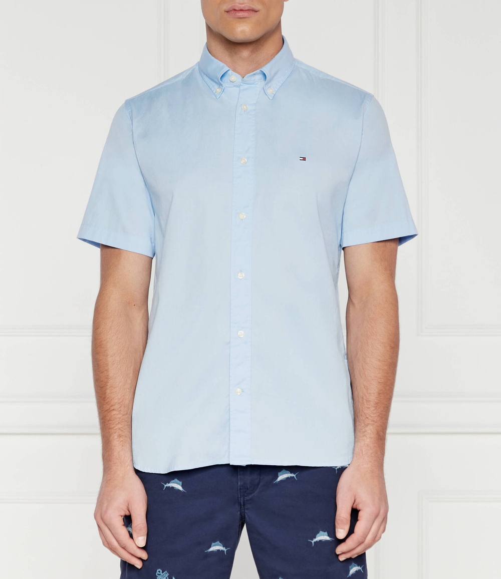 Рубашка FLEX POPLIN Tommy Hilfiger - голубой(MW0MW33809)