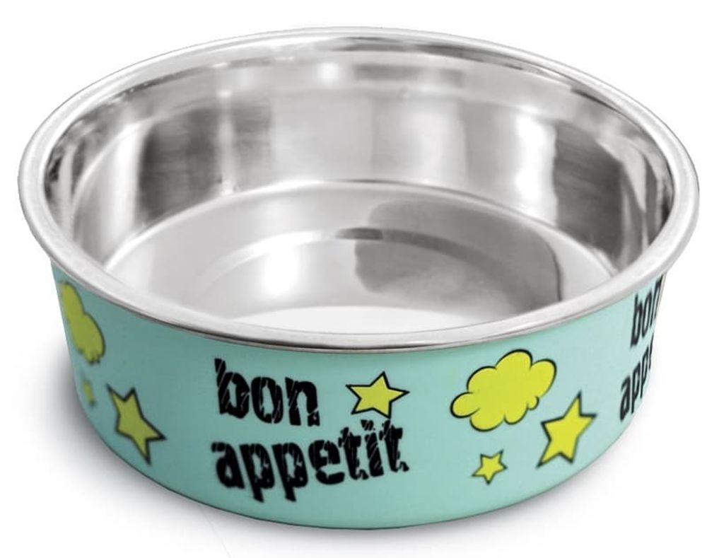 Миска (Triol) металлическая на резинке "Bon Appetit" 250мл Миска (Triol) металлическая на резинке "Bon Appetit" 250мл