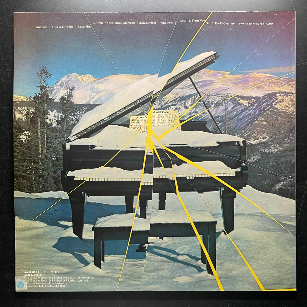 Supertramp - Even In The Quietest Moments (Англия 1977г.)