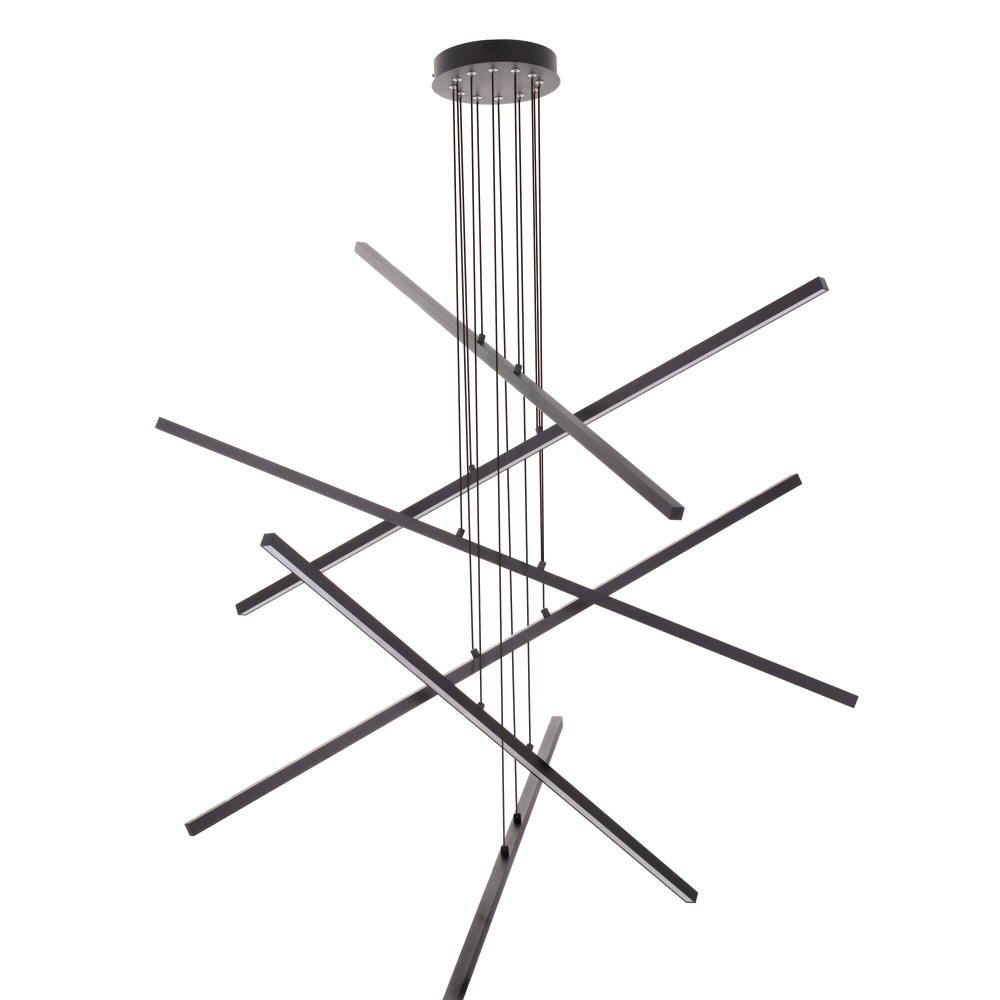 Citilux Стиг CL203261 LED Люстра подвесная с пультом Чёрная