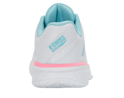Женские кросовки для Padel K-Swiss Express Light 3 Padel - white/soft neon blue/neon buble gum