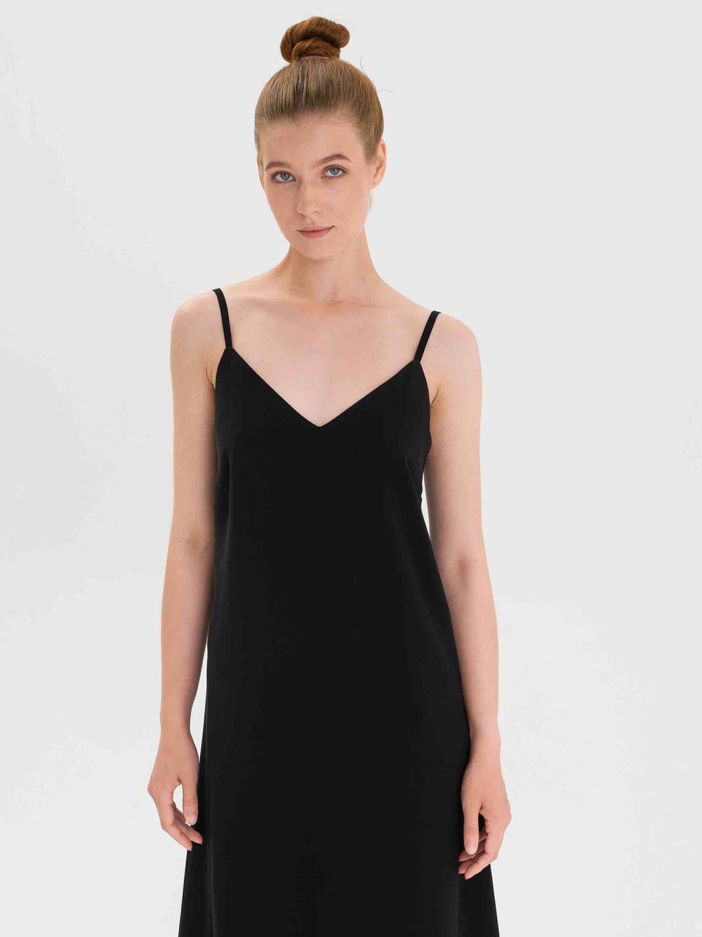 Платье-Комбинация FOS Черное