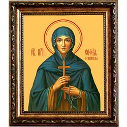 София Фракийская преподобная. Икона на холсте.